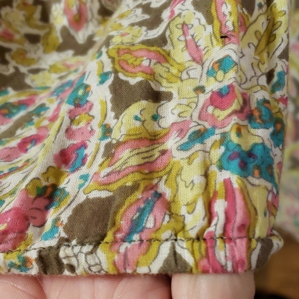 Tommy bahama cotton beaded lace floral top - Picture 3 of 7
